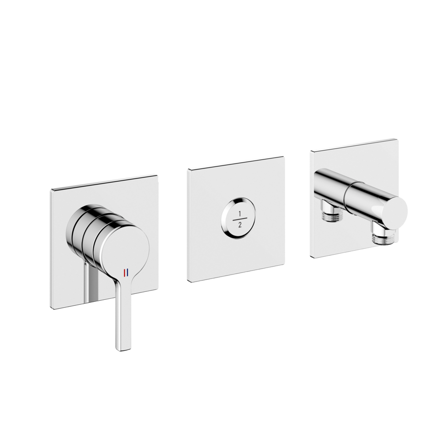 125293 - 20.464.550.000 - AVA 2.0 - Trim kit, with safety device DIN EN 1717 – Lever mixer – Tub