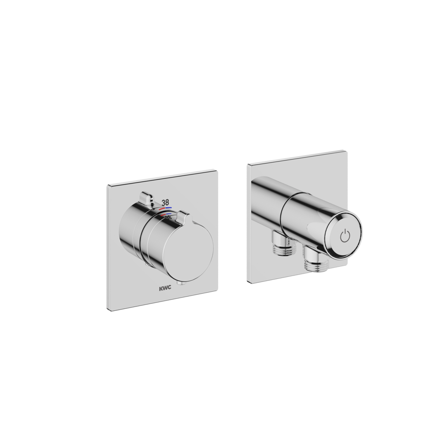 125297 - 21.004.853.000 - SHOWERCULTURE - Trim kit, with safety device DIN EN 1717 – Thermostatic mixer – Shower