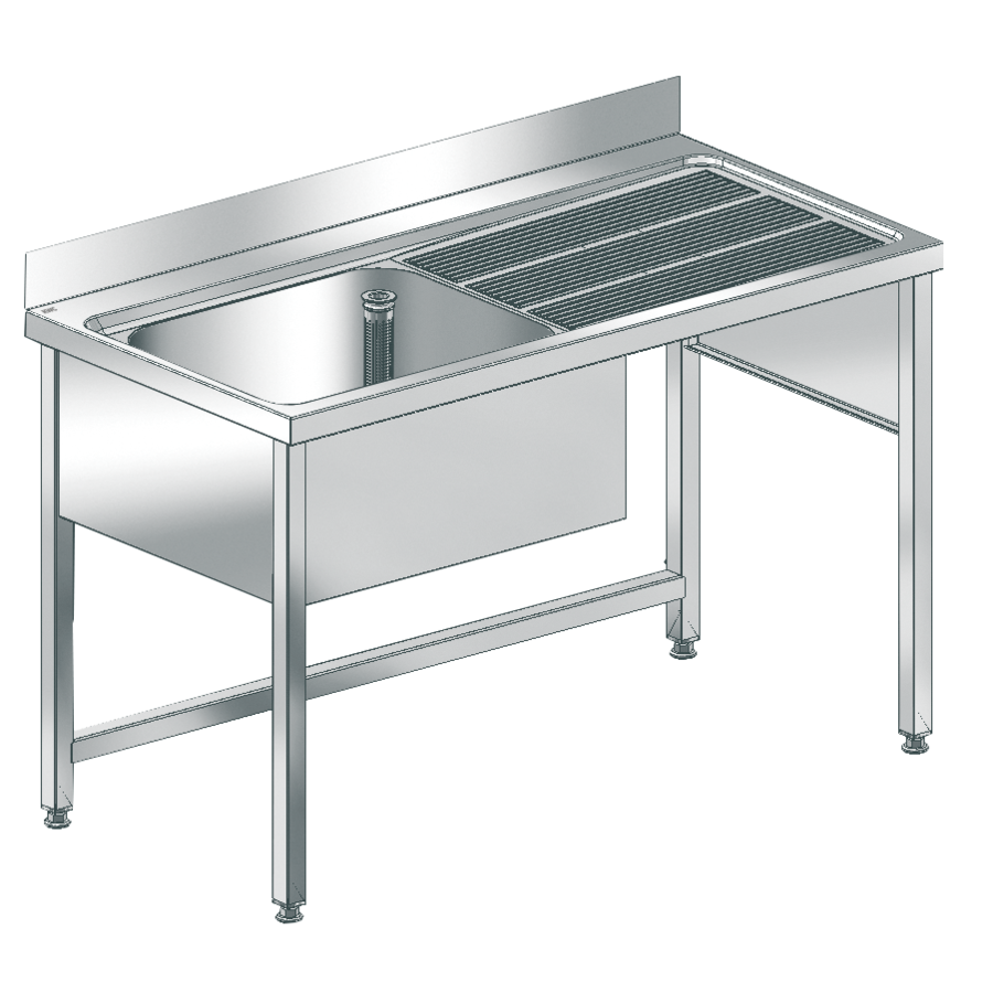 2000057560 - MAXL140-70FDW - MAXIMA - MAXIMA Commercial sink with frame