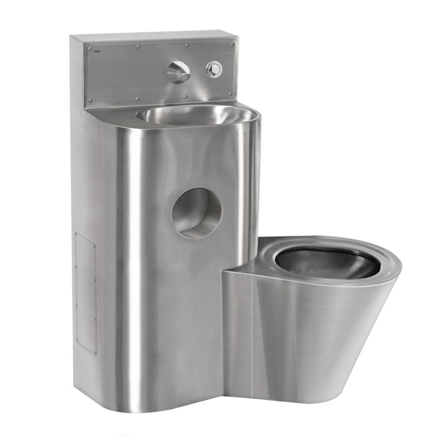 2000100967 - HDTX815R - HEAVYDUTY - HEAVY-DUTY WC washbasin combination