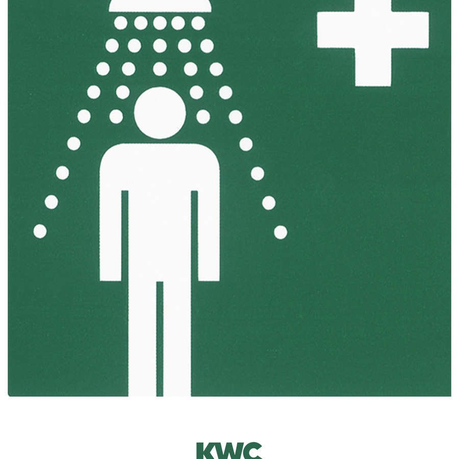 2000101152 - FAID904 - EMERGENCYSHOWERS - Safety label emergency shower