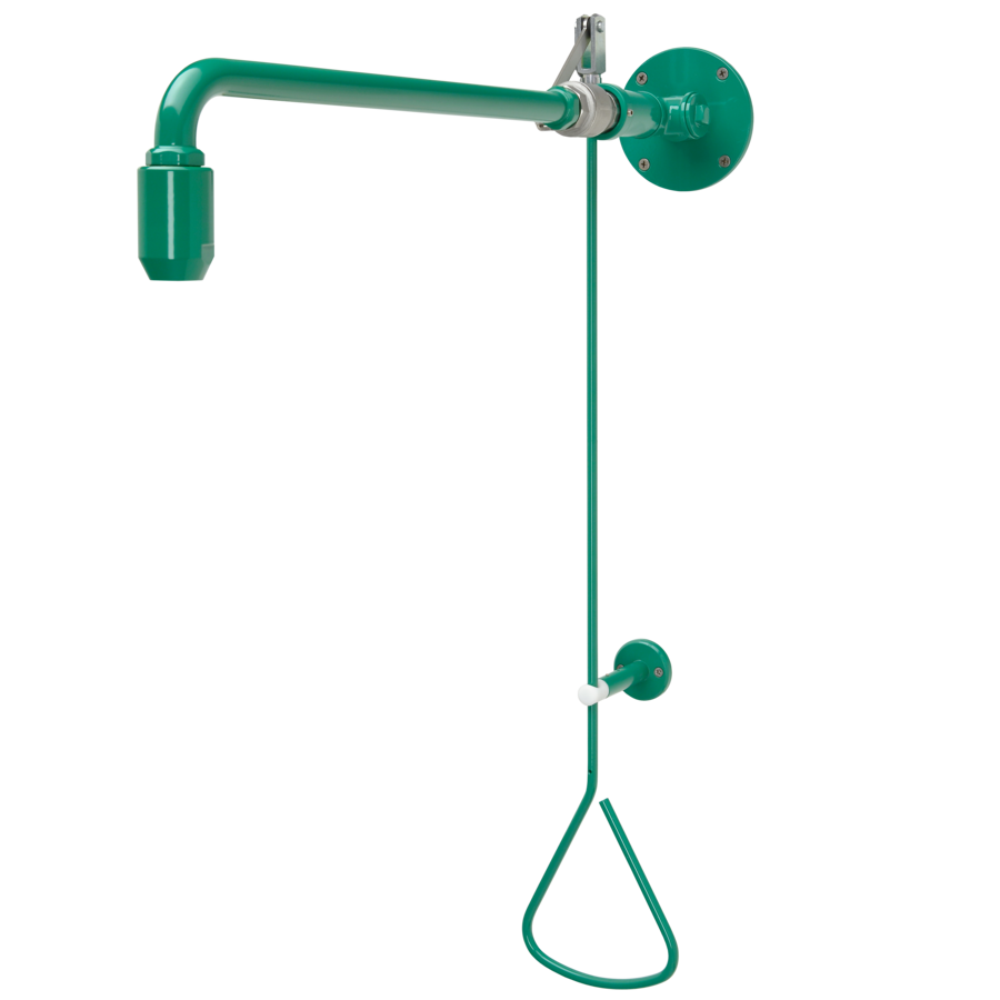 2030019170 - FAID0007 - EMERGENCYSHOWERS - Emergency shower activated by a pull-rod with water supply from the wall