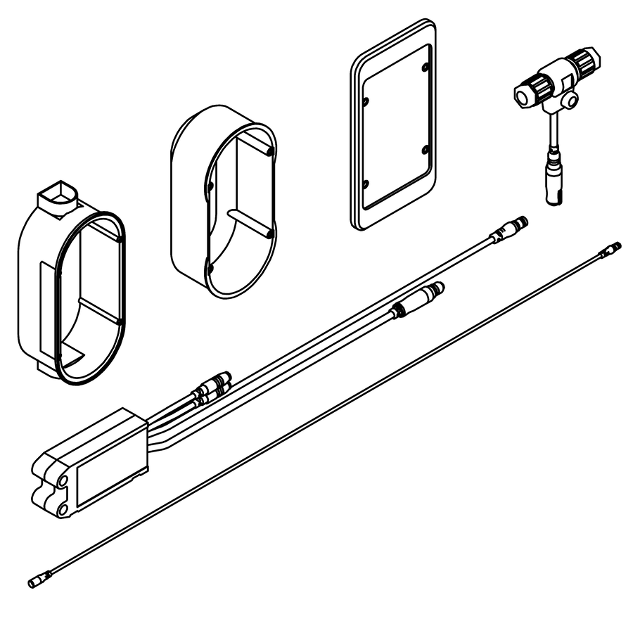 3600000505 - ACEM1002 - AQUA3000OPEN - Electronic module for F5 hybrid kitchen fitting