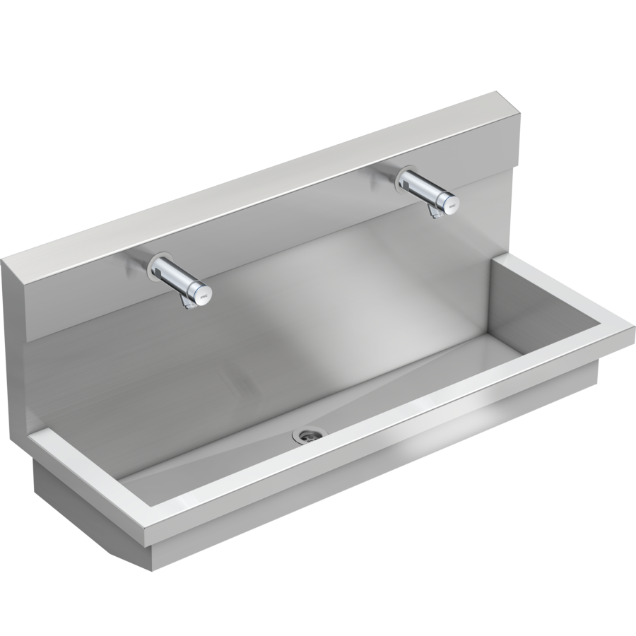 3600004024 - PL12USV - PLANOX - PLANOX washbasin unit with self-closing bibtaps